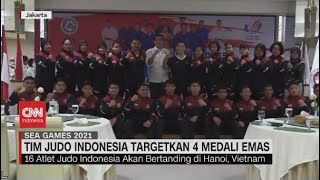 Atlet Judo Indonesia Targetkan 4 Medali Emas Dalam Perhelatan Sea Games 2022