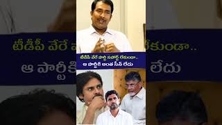 టీడీపీ వేరే పార్టీ సపోర్ట్ లేకుండా నెగ్గింది లేదు #chandrababu #pawankalyan #janasenaparty #tdp