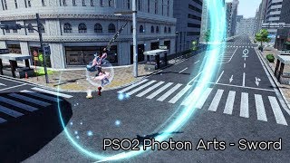 PSO2 All Sword Photon Arts (2019)