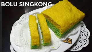 RESEP BOLU SINGKONG KUKUS 1 TELUR TANPA MIXER ANTI GAGAL