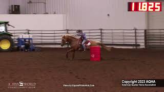 2023 Youth Barrel Racing -- AQHYA World Championship Show