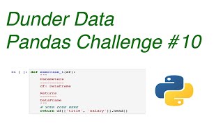 Dunder Data Pandas Challenge #10