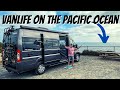 CAMPING NEXT TO THE PACIFIC OCEAN!! Starting Vanlife at South Carlsbad State Park