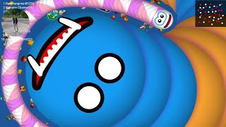 🐍WORMATE ZONE.IO | Rắn Săn Mồi #386 BIGGEST SNAKE | Epic Worms Zone Best Gameplay | Wahono Chanel15