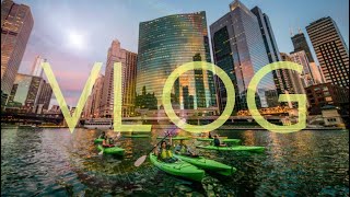 VLOG I: #KayakingChicagoRiver #FultonMarket #KumasCorner