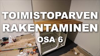 Toimistoparven rakentaminen osa 6  (Keittiön asentaminen)