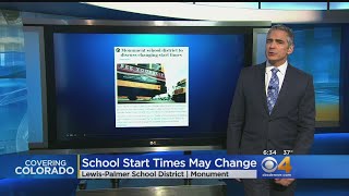 Lewis Palmer School District Considers Later Start Times