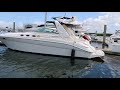 1999 Sea Ray 370 Sundancer with 8.1 Mercruisers Walkthrough Tour