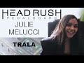 Julie Melucci, guitariste de TRALA avec son Pedalboard HEADRUSH (vidéo la Boite Noire du Musicien)