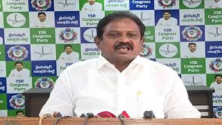 LIVE:State Official Spokesperson, Sri Velpula Ravi Kumar BYTE at the Party Central Office, Tadepalli