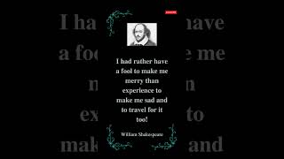 William Shakespeare Quotes | Beautiful Word For Beautiful Life | #shorts #shortsvideo #youtubeshorts