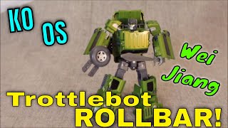 Wei Jiang OS KO of Toyworld Throttlebot Rollbar - GotBot True Review NUMBER 624