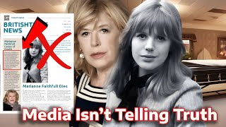 Last Words of Marianne Faithfull Before Death: Media Isn’t Telling Truth