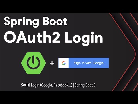 OAuth2 Social Login with Spring Security | Sign in with Google Spring Boot Tutorial