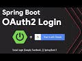 OAuth2 Social Login with Spring Boot | 'Sign in with Google' Tutorial | Spring Security