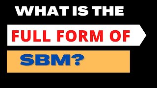 SBM FULL FORM PART (1105)