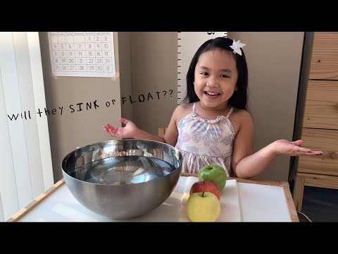 Do bad apples sink in water?