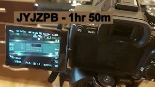 JYJZPB  vs  Sony NP FZ100 Battery