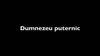 Dumnezeu puternic - Negativ creștin