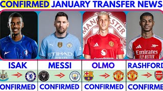 🚨THE LATEST CONFIRMED TRANSFER NEWS AND RUMOURS TRANSFERS 2024| ISAK, MESSI, OLMO, RASHFORD🚨