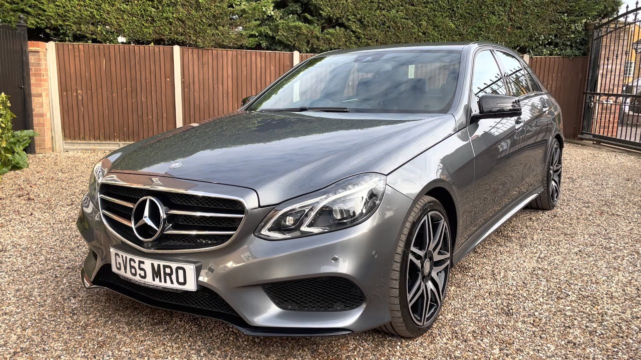 Mercedes-Benz E Class 2.1 E220 CDI BlueTEC AMG Night Edition 7G-Tronic ...