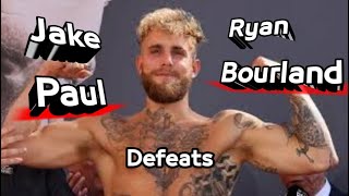 { Analysis } Jake Paul stops Ryan Bourland before Amanda Serrano fight cancelled in bizarre scene