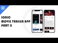 Ionic Movie Trailer App Tutorial Part 2 (HttpClient Process)