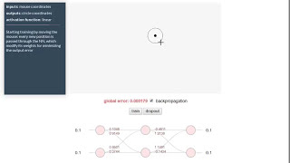 Neural Network implementation in Javascript by an example