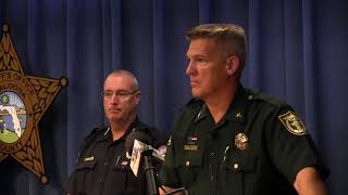 Sheriff Larry Ashley and Asst State Attorney on Arrest of Crestview Teen in Woman's Murder