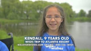 Kendall's Make-A-Wish Wisconsin Walk for Wishes 2014 Commercial