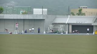 2018/6/10 第36回四国マスターズ陸上競技選手権大会 4×100mリレー①