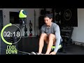 10 minute rowing workout faster each round