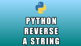 Interview Question 1|Program to Reverse a String in Python|DataStructures and Algorithms