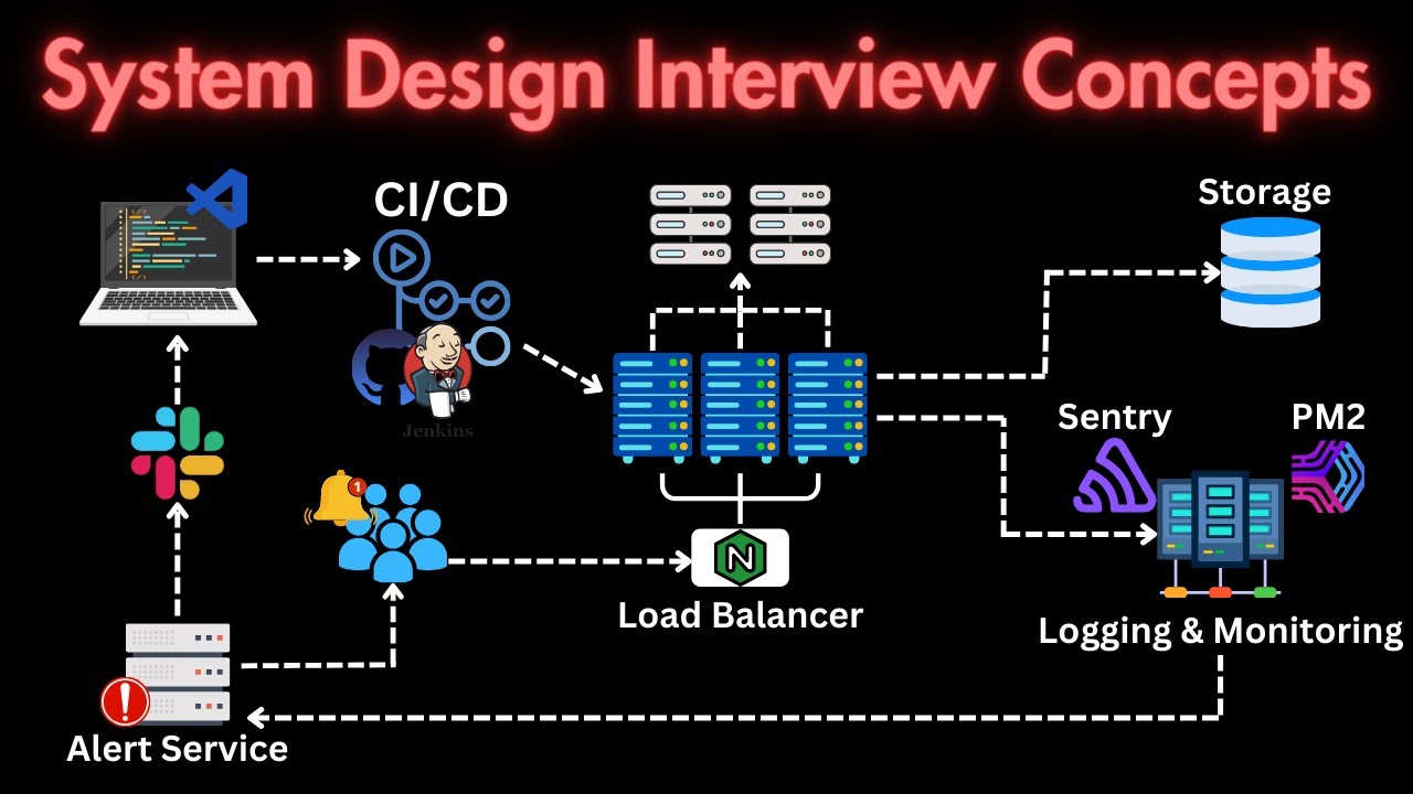 System Design Interview Concepts Full Tutorial Youtube