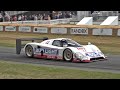 Jaguar XJR 12D 7.4L V12 - Pure Engine Sounds! - Goodwood Festival of Speed