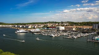 Hingham Shipyard - Hingham MA - DJI Air 2S - 4K #drone
