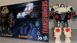 How to transform autobot JP 12. Transformers jurassic park crossovers NEW MOULD transformation video