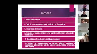 Curso de capacitación Proceso Electoral Local 2020-2021 Módulo 2 (sesión 2)