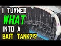 How to Build a Live Bait Storage Tank to Keep Bait Alive at Home