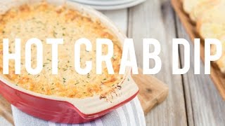 Epic Hot Crab Dip - Easy Recipe (made with and without mayo)