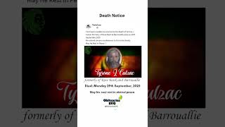 Tyrone Culzac Death Notice
