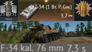 T-34 (1st Gv.T.Br.) | War Thunder Compilation