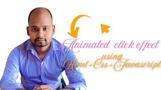 Animated Mouse Click Effect using HTML+CSS +JS #webdevelopment #javascript #html #css #webdesign