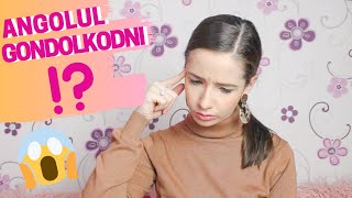 Hogyan  gondolkodj angolul?? 😲 | Inspirations of Manuela