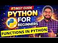 #31 Functions in Python | Python Tutorials For Beginners