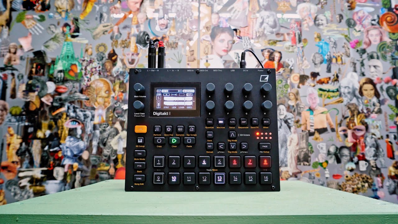 Digitakt Ii Minimal Techno 128 Bpm Youtube