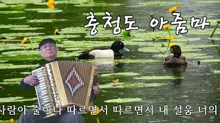 충청도 아줌마 - 오기택 노래, 아코디언 연주: 이용석 교수