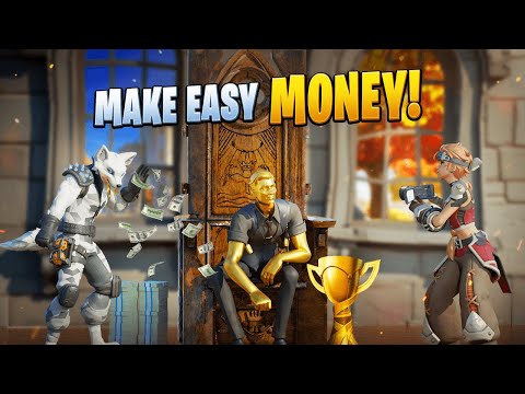 How to Earn Money Playing FORTNITE!!