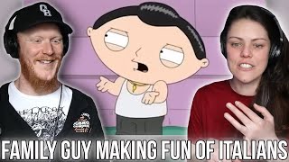 Family Guy Making Fun Of Italians REACTION | OB DAVE REACTS