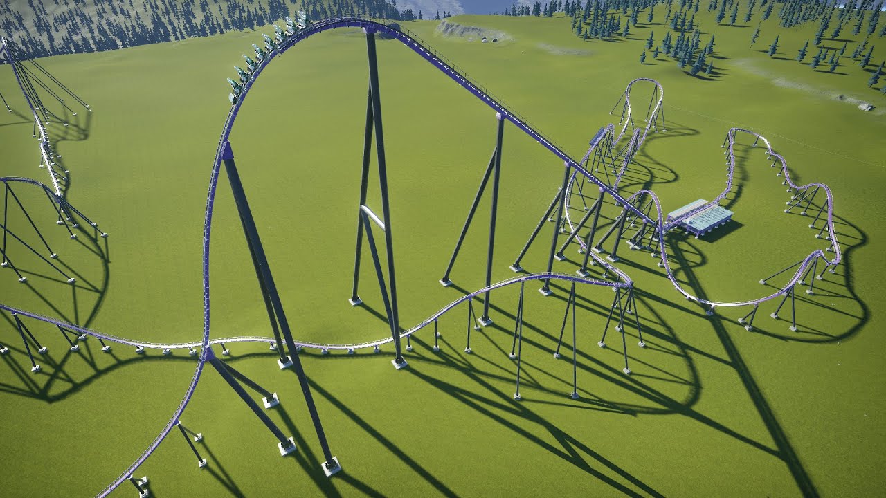 B&M Hyper Coaster | Planet Coaster - YouTube